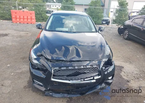 2015 Infiniti Q50 Premium z USA, uszkodzony, nr VIN JN1BV7AR9FM404984